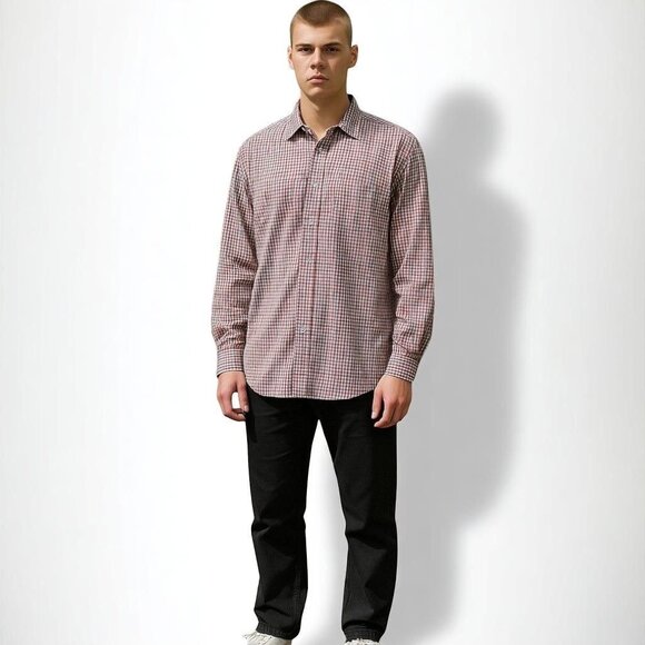 Peter Millar XL MultiColor Plaid ButtonDown Shirt Long Sleeve Classic Fit - Picture 2 of 10